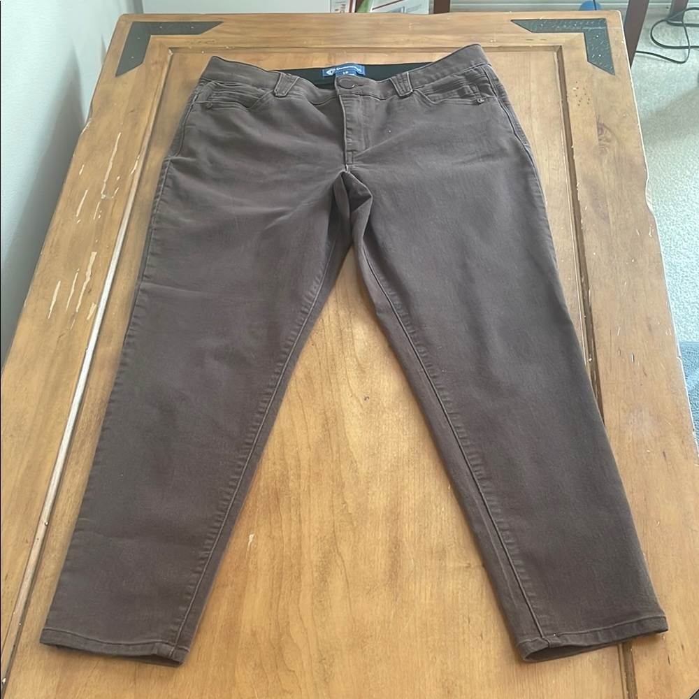 Democracy Absolution Chocolate Trousers Size 12